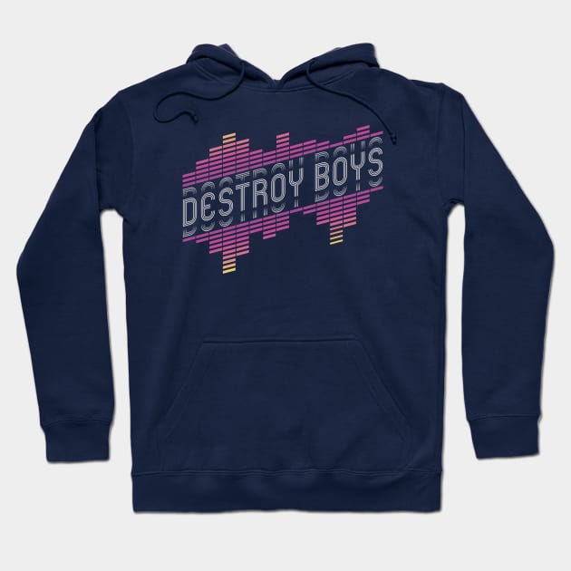 Vintage - Destroy Boys Hoodie by Skeletownn